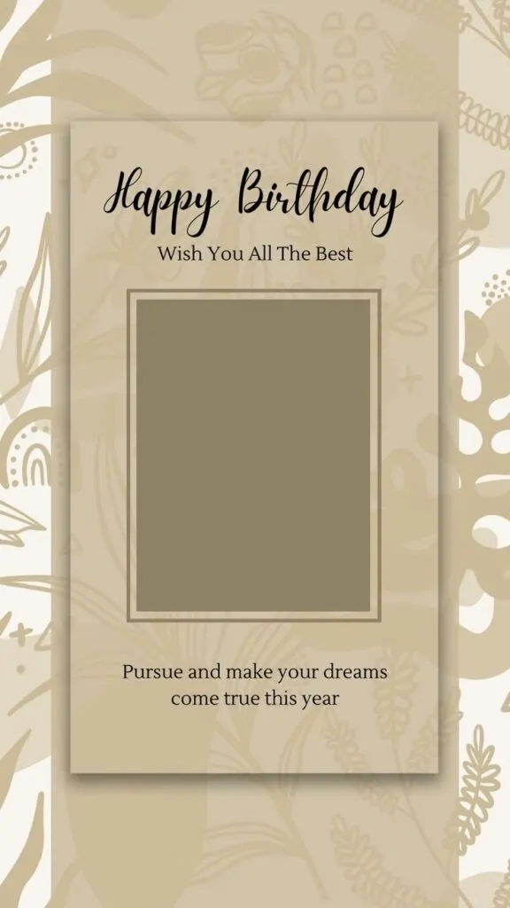 Birthday photo frame images 19
