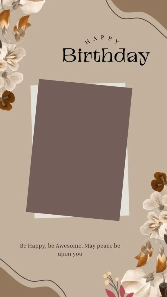 Birthday photo frame images 21