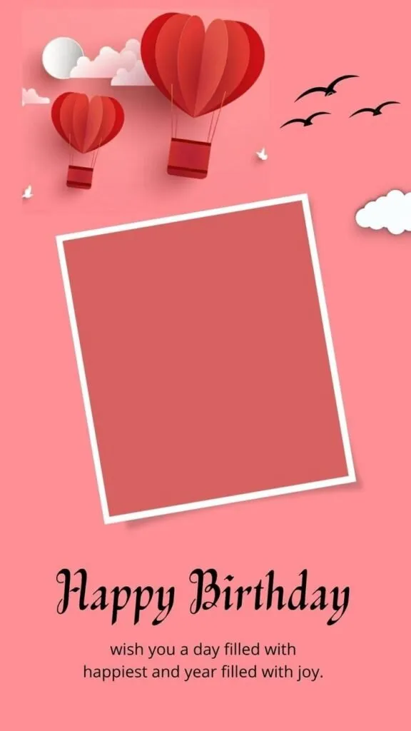 Birthday photo frame images 24