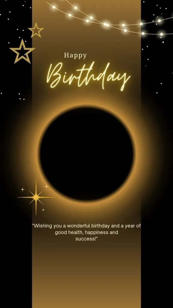 Birthday photo frame images 26