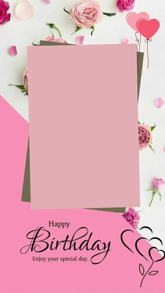 Birthday photo frame images 28