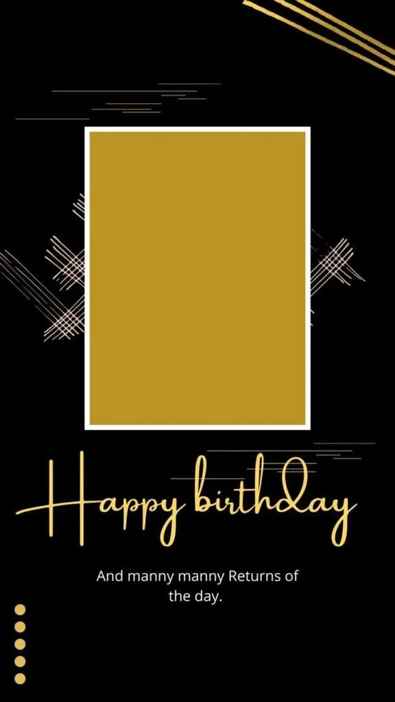 Birthday photo frame images 29