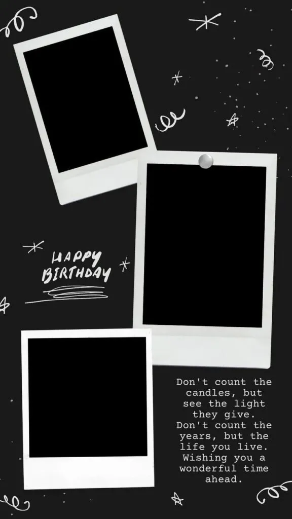 Birthday photo frame images 31