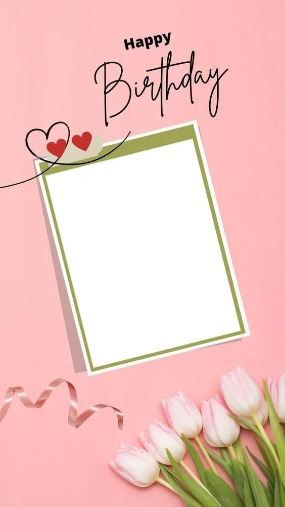 Birthday photo frame images 37