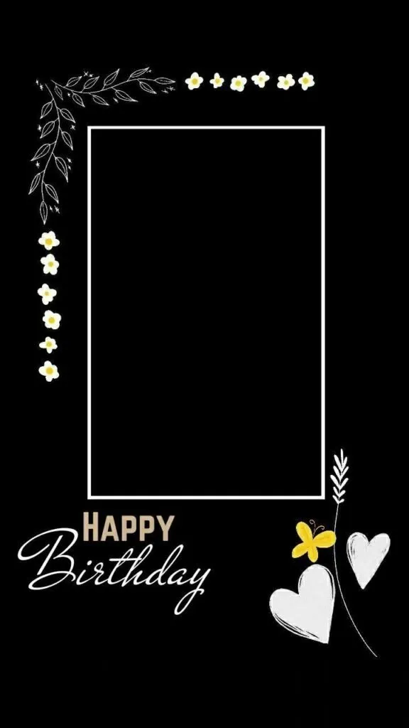 Birthday photo frame images 9