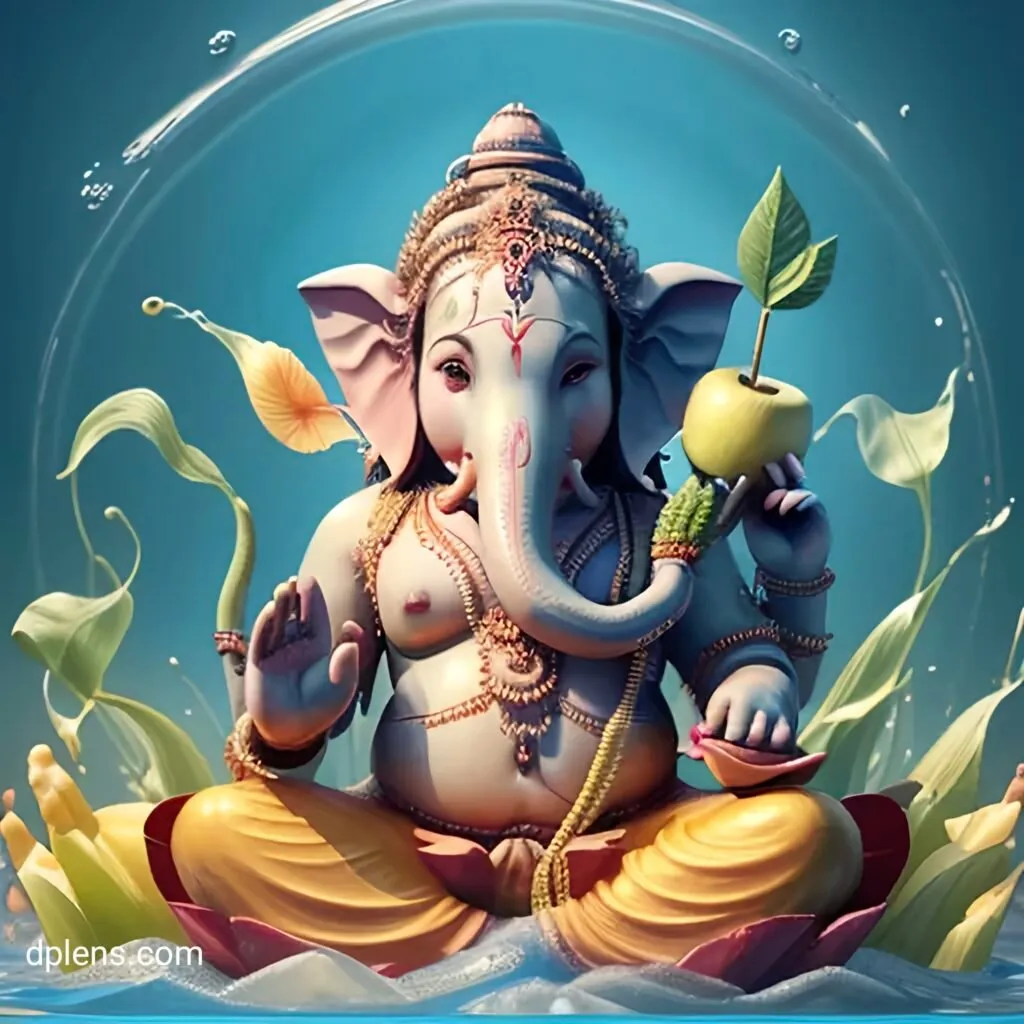 jai shree ganesh good morning image