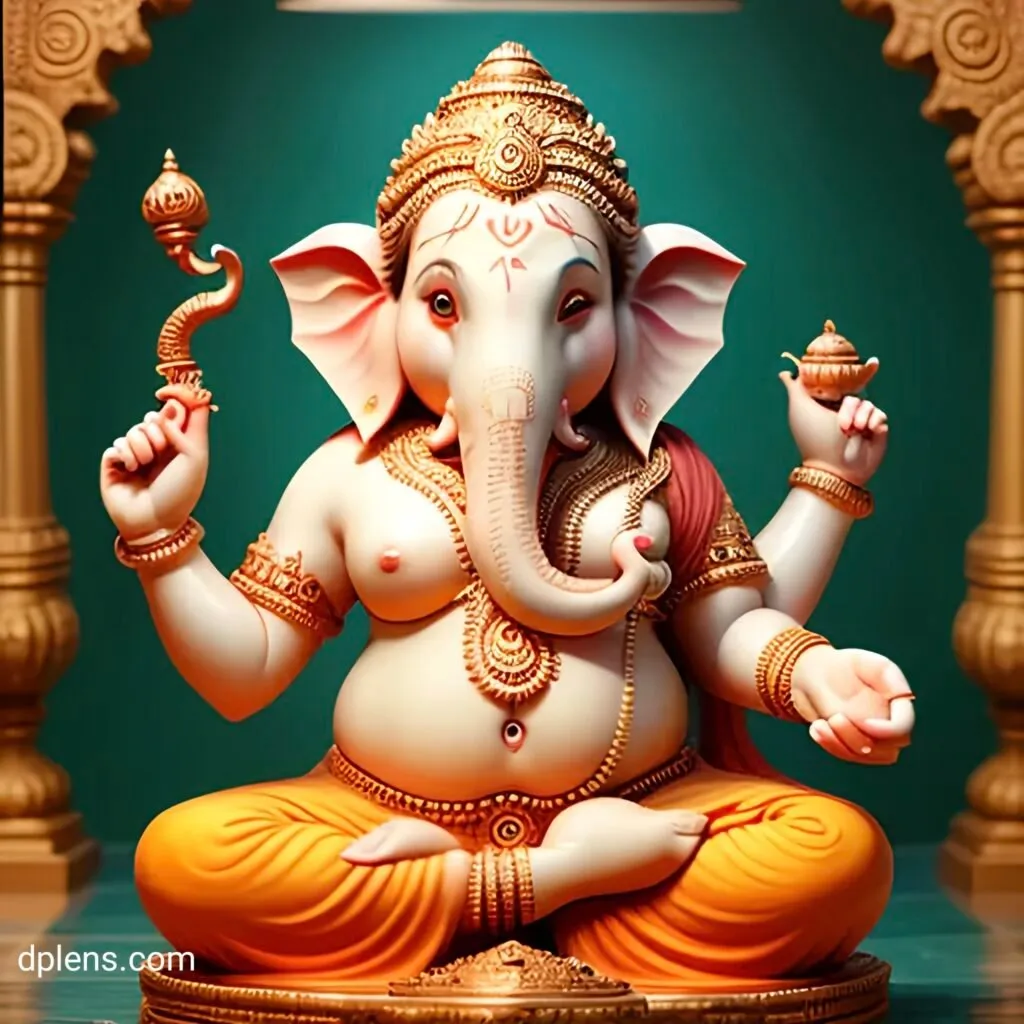 lord ganesh images with black background