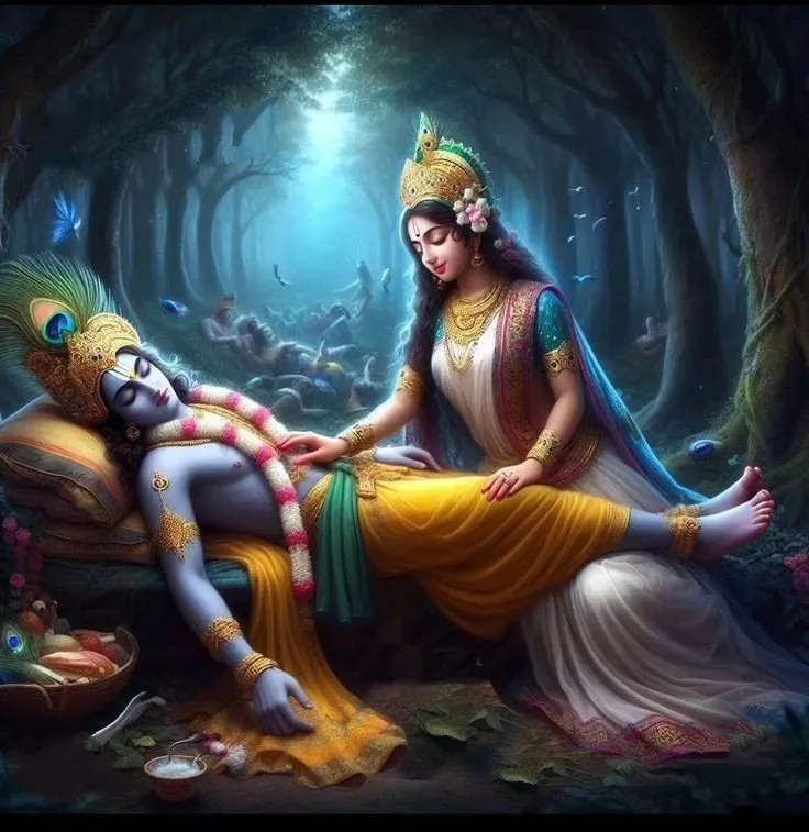 Romantic Radha Krishna Dp 14