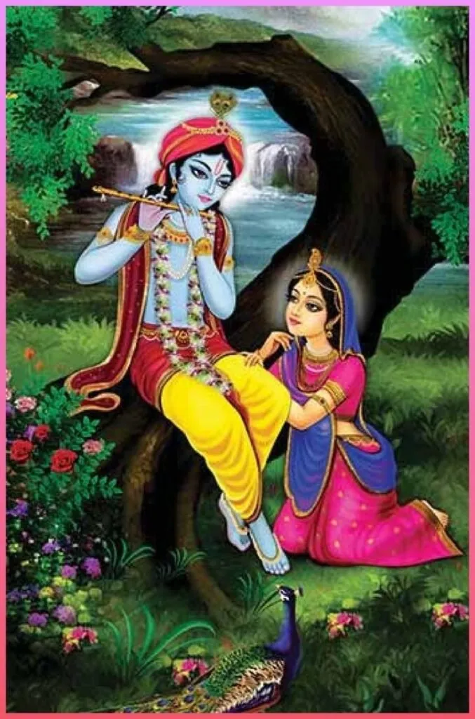 Romantic Radha Krishna Dp 143