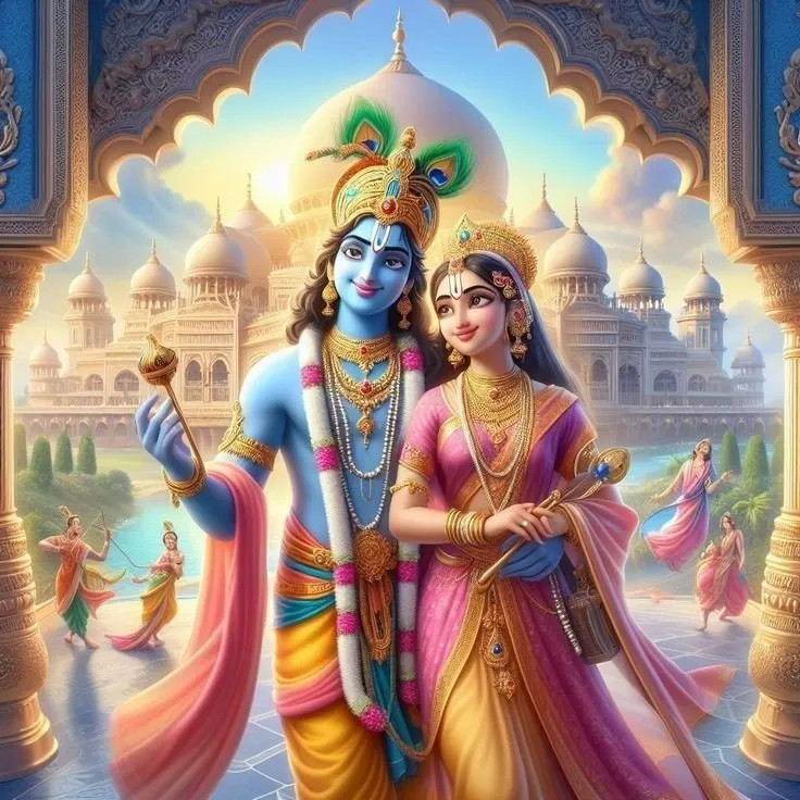 Romantic Radha Krishna Dp 148