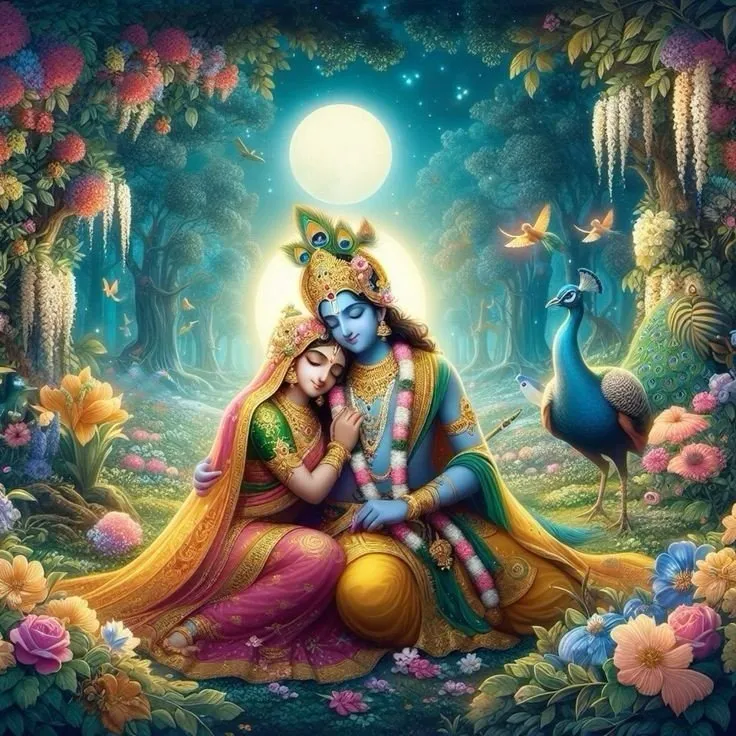 Romantic Radha Krishna Dp 149
