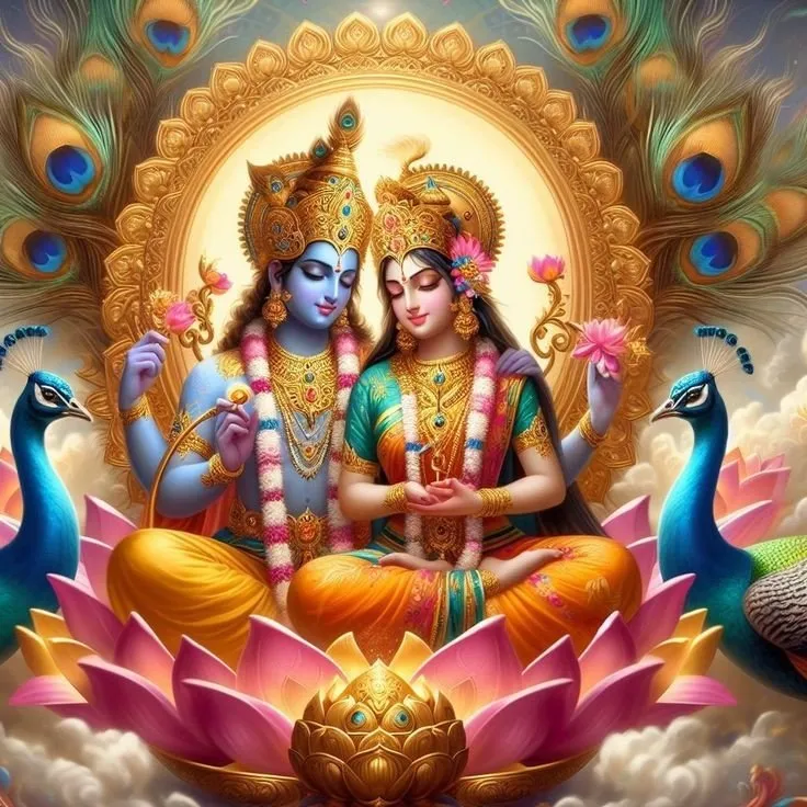 Romantic Radha Krishna Dp 165