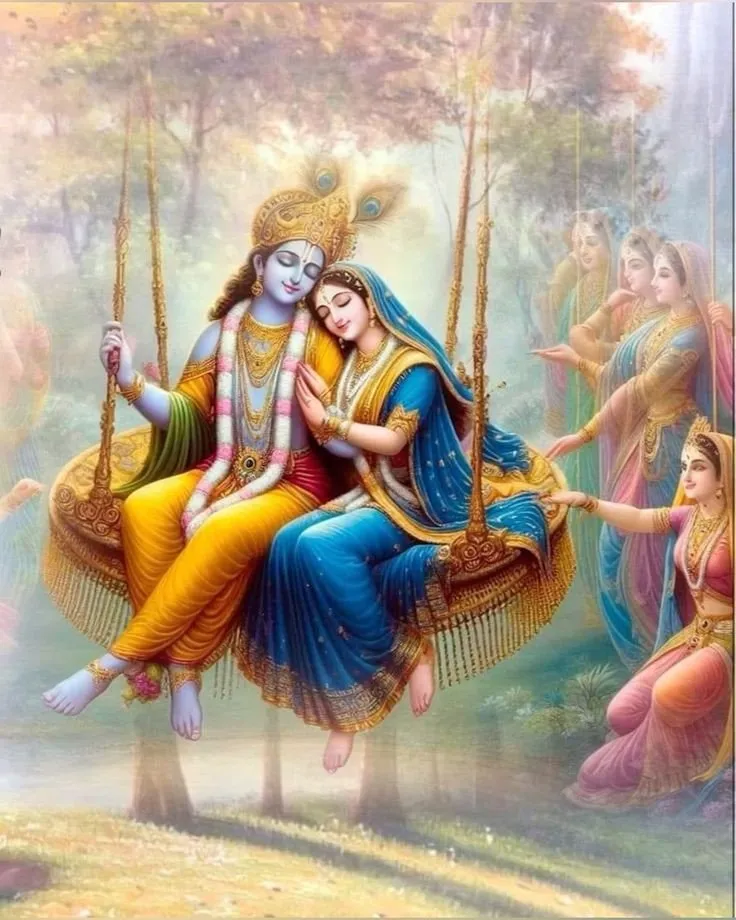 Romantic Radha Krishna Dp 167