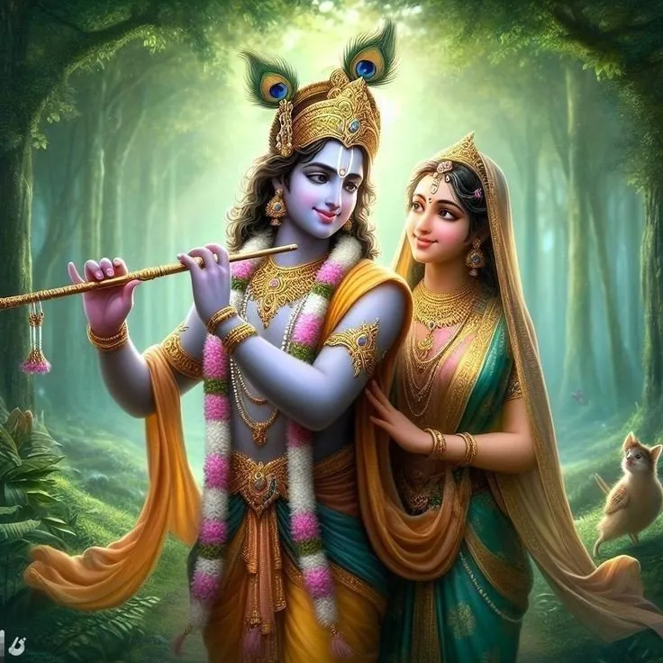 Romantic Radha Krishna Dp 168