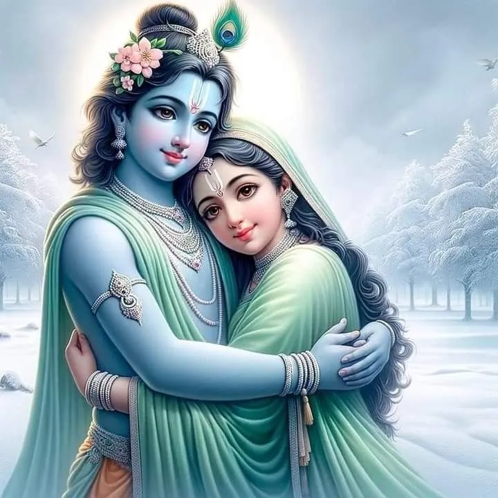Romantic Radha Krishna Dp 182