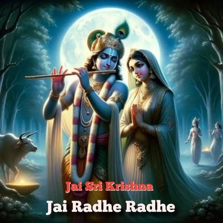 Romantic Radha Krishna Dp 187