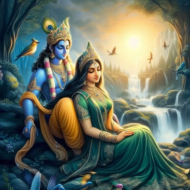 Romantic Radha Krishna Dp 191