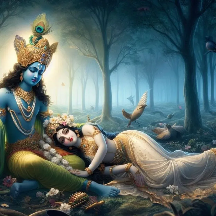 Romantic Radha Krishna Dp 197