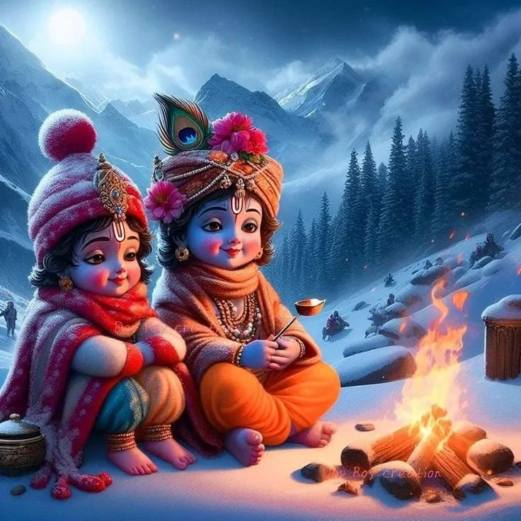 Romantic Radha Krishna Dp 201