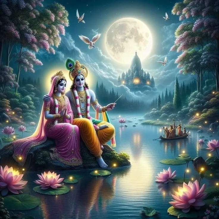 Romantic Radha Krishna Dp 207