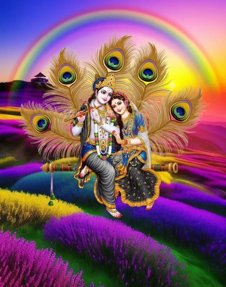 Romantic Radha Krishna Dp 210
