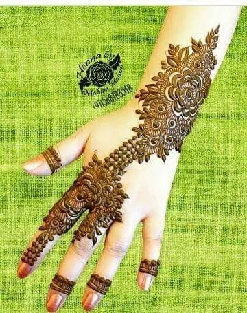 mehandi design heena design 10