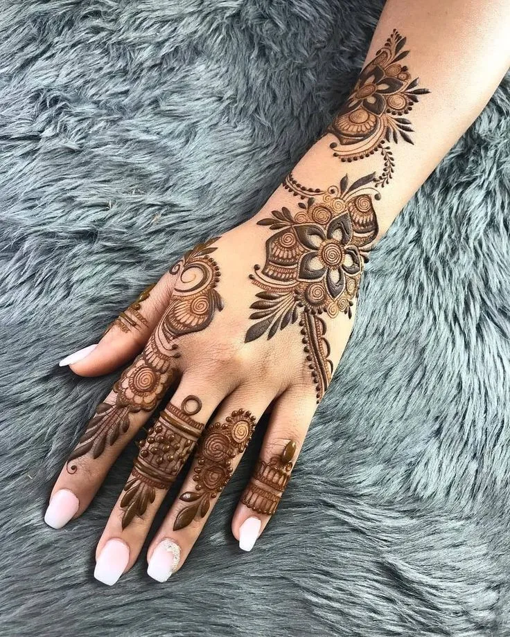 mehandi design heena design 11