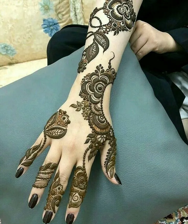 mehandi design heena design 12