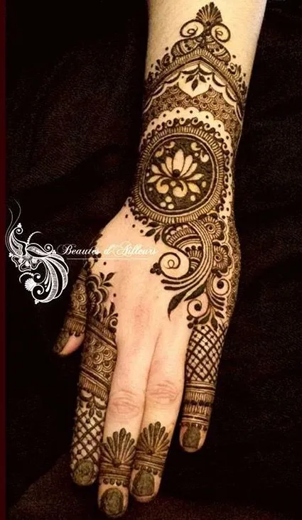 mehandi design heena design 14