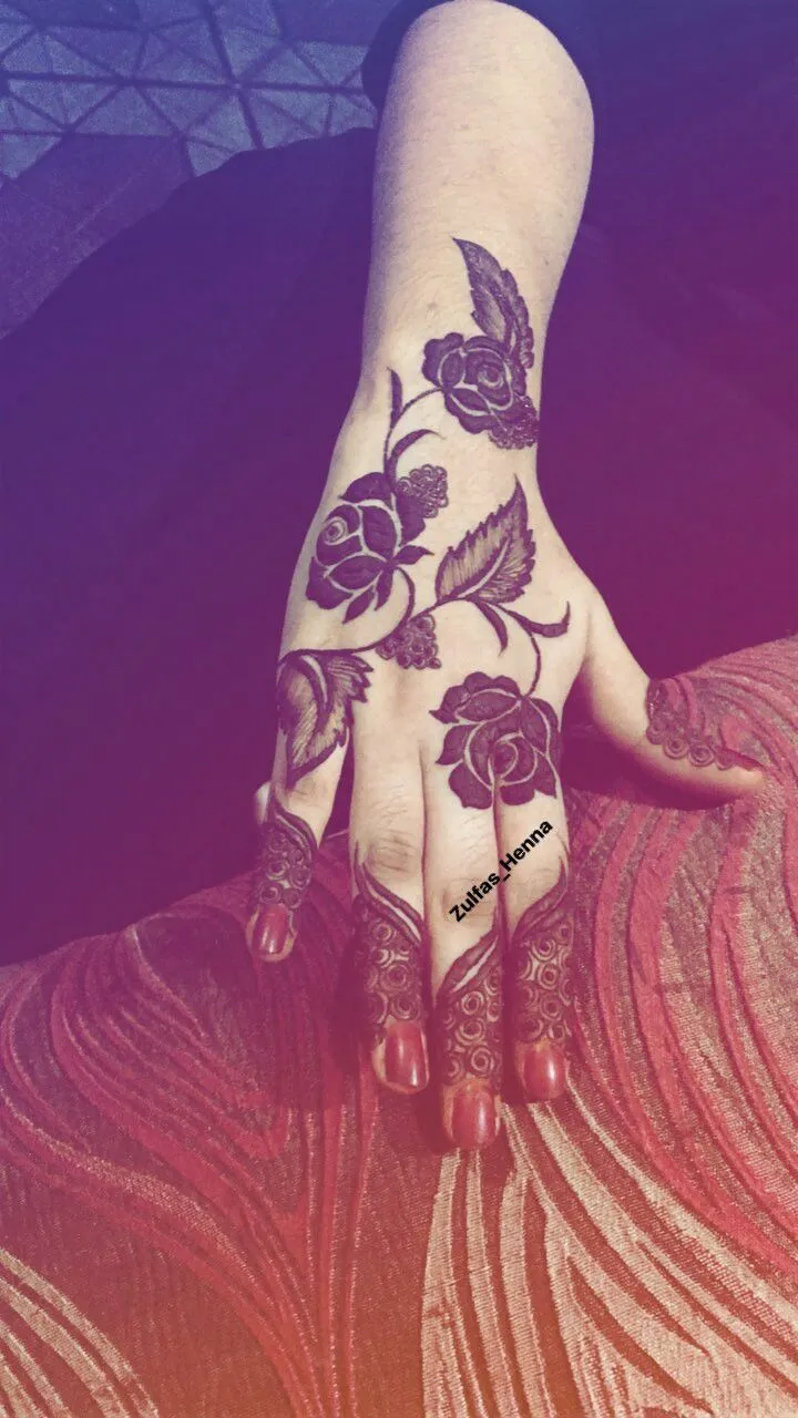 mehandi design heena design 19