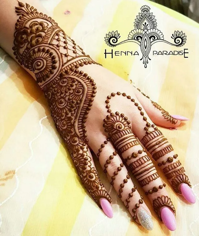mehandi design heena design 44