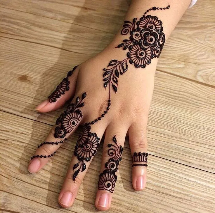 mehandi design heena design 6