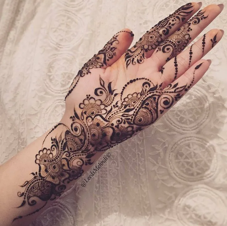 mehandi design heena design 9