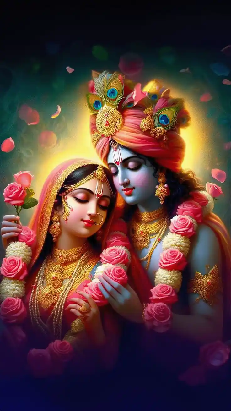 radha krishna small images