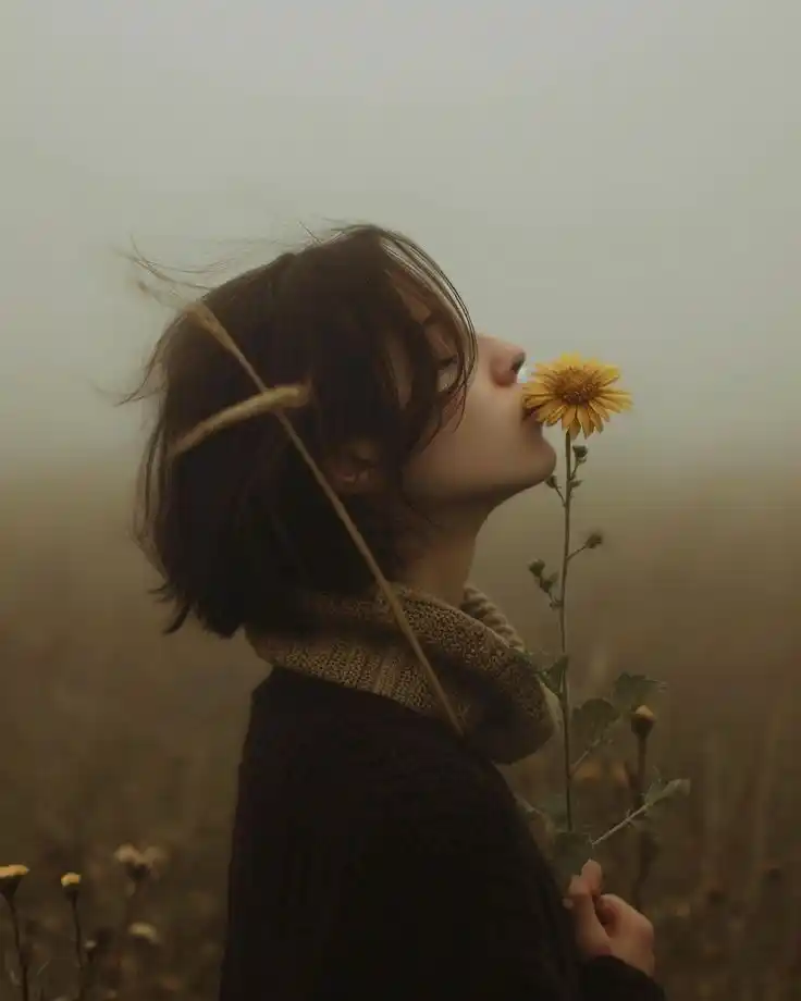 simple cute girl image