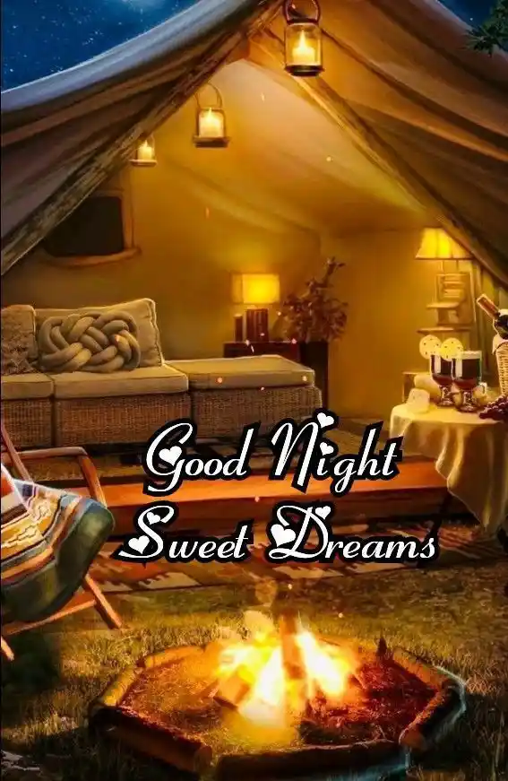 good night krishna images