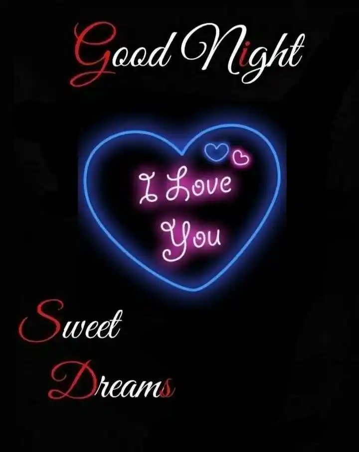 good night words dp images