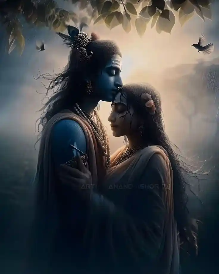 animated radha krishna images