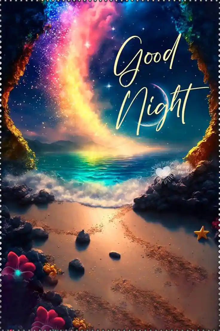romantic good night images