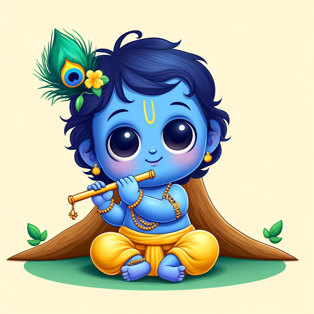 krishna cute images