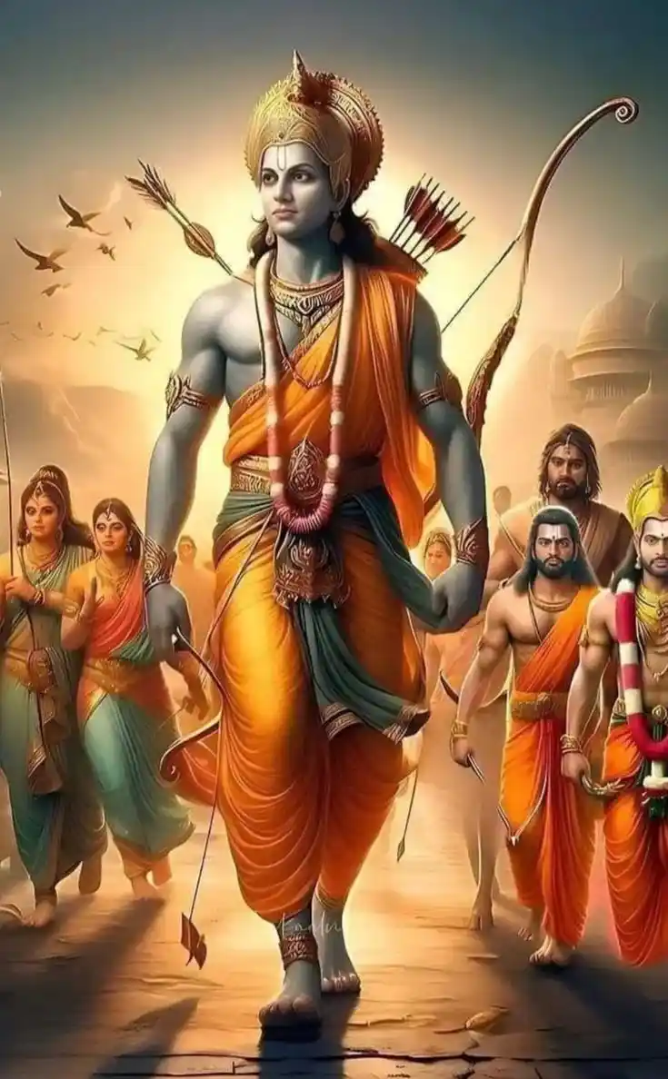 animated shree ram images 3d