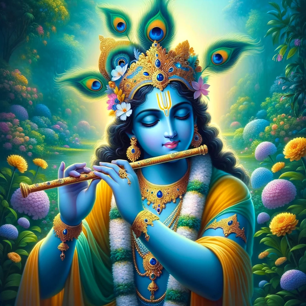 cute little radha krishna images