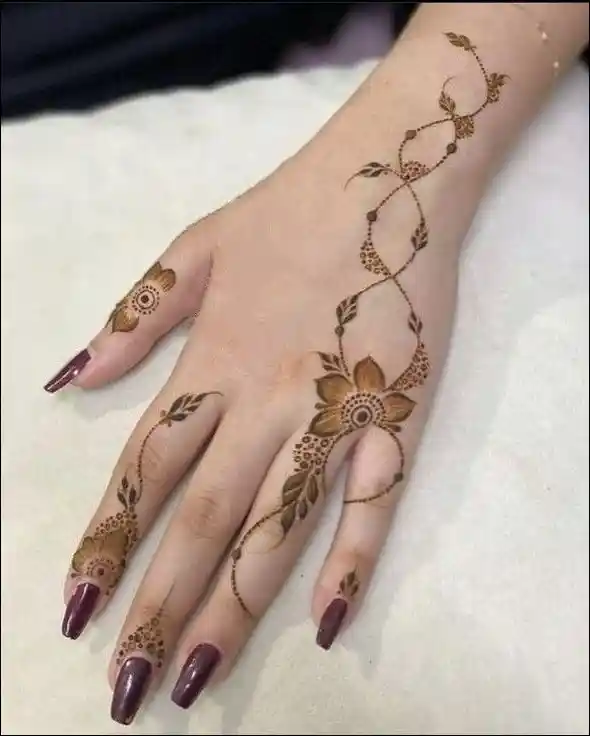 simple mehandi images