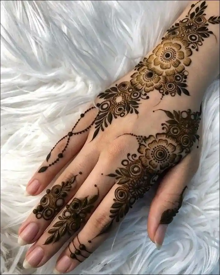 simple mehandi images