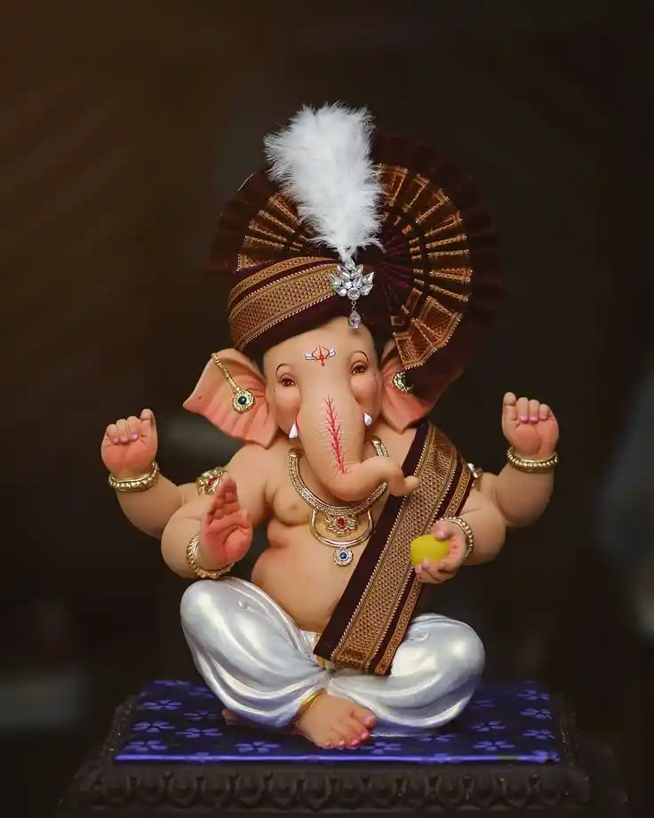bal ganapati murti images