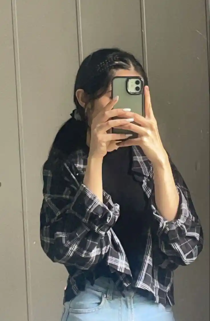 profile hidden face mirror selfie dp 56