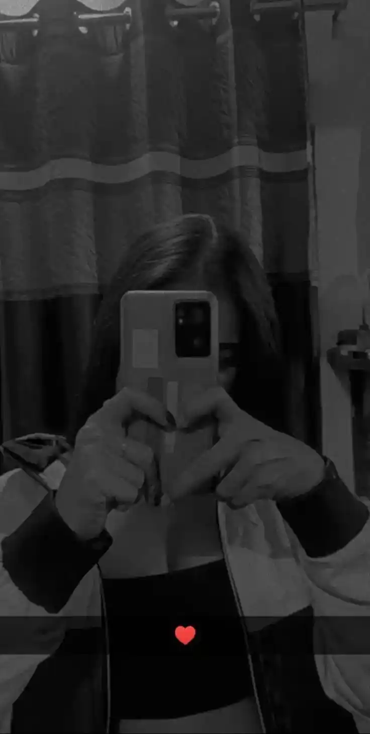 profile hidden face mirror selfie dp 7