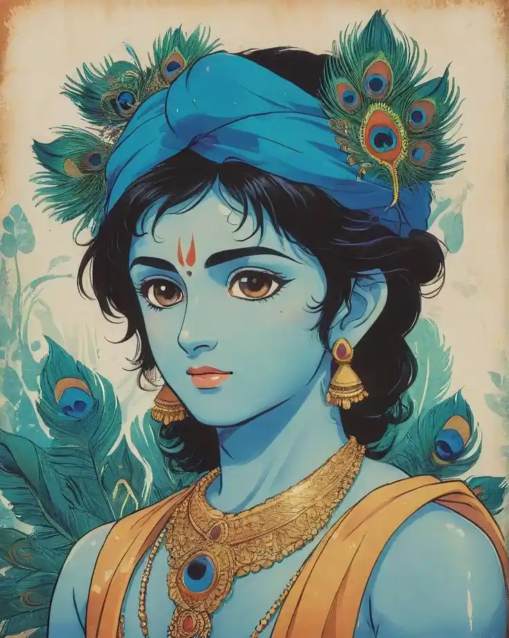 radha krishna images animated