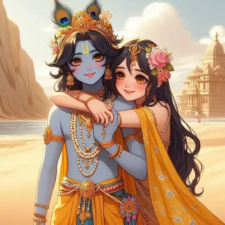 radha krishna dp images
