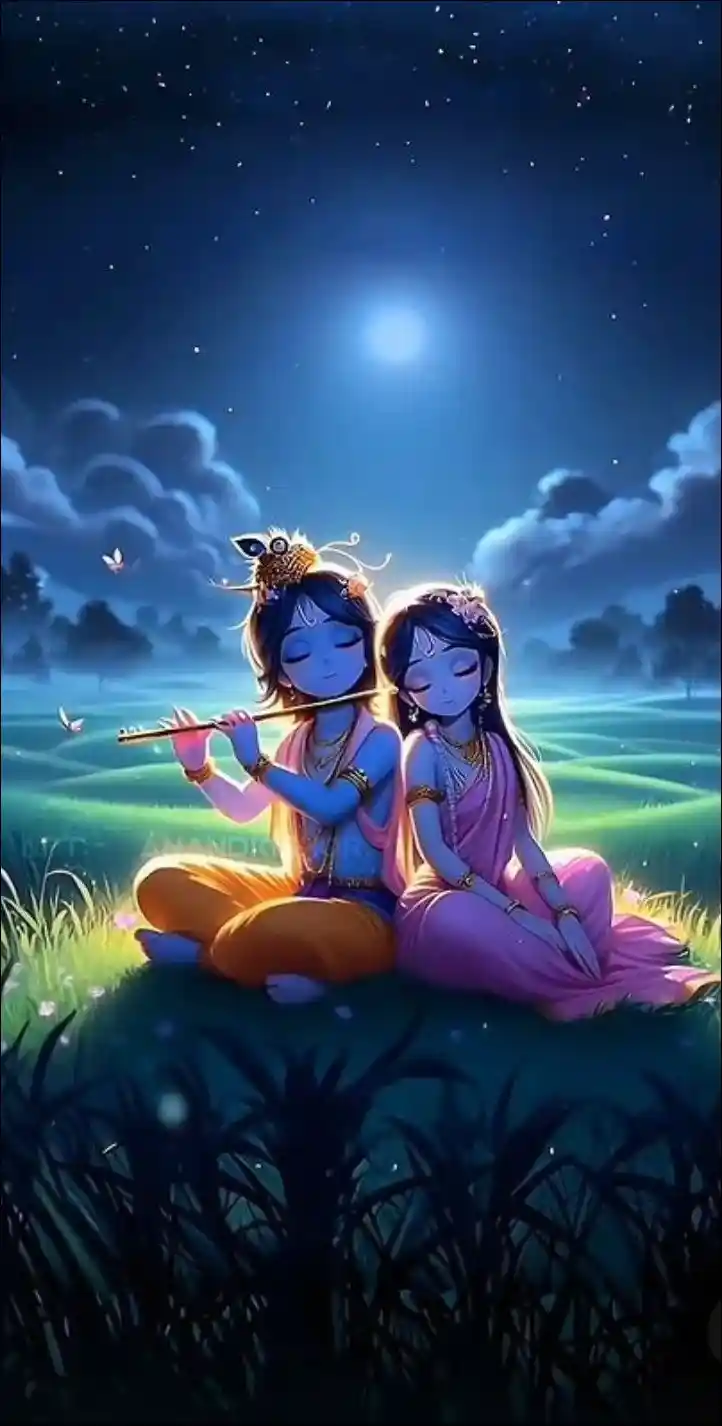 radha krishna ki image